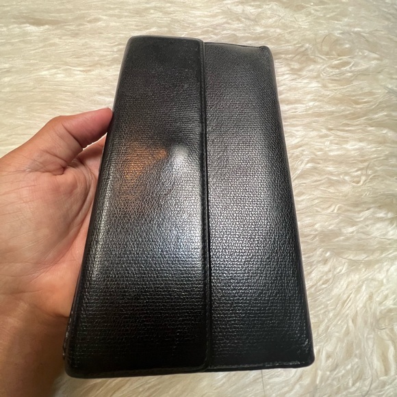 Vintage Chanel calfskin leather wallet - Picture 3 of 16